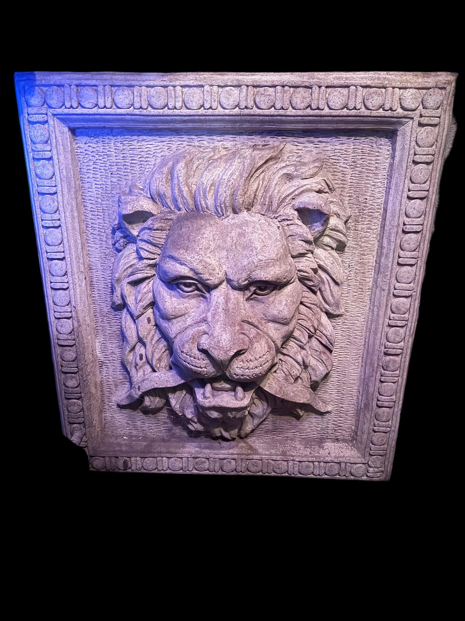 Antique Lion Stone Architectural Wall Salvage (1 of 5)