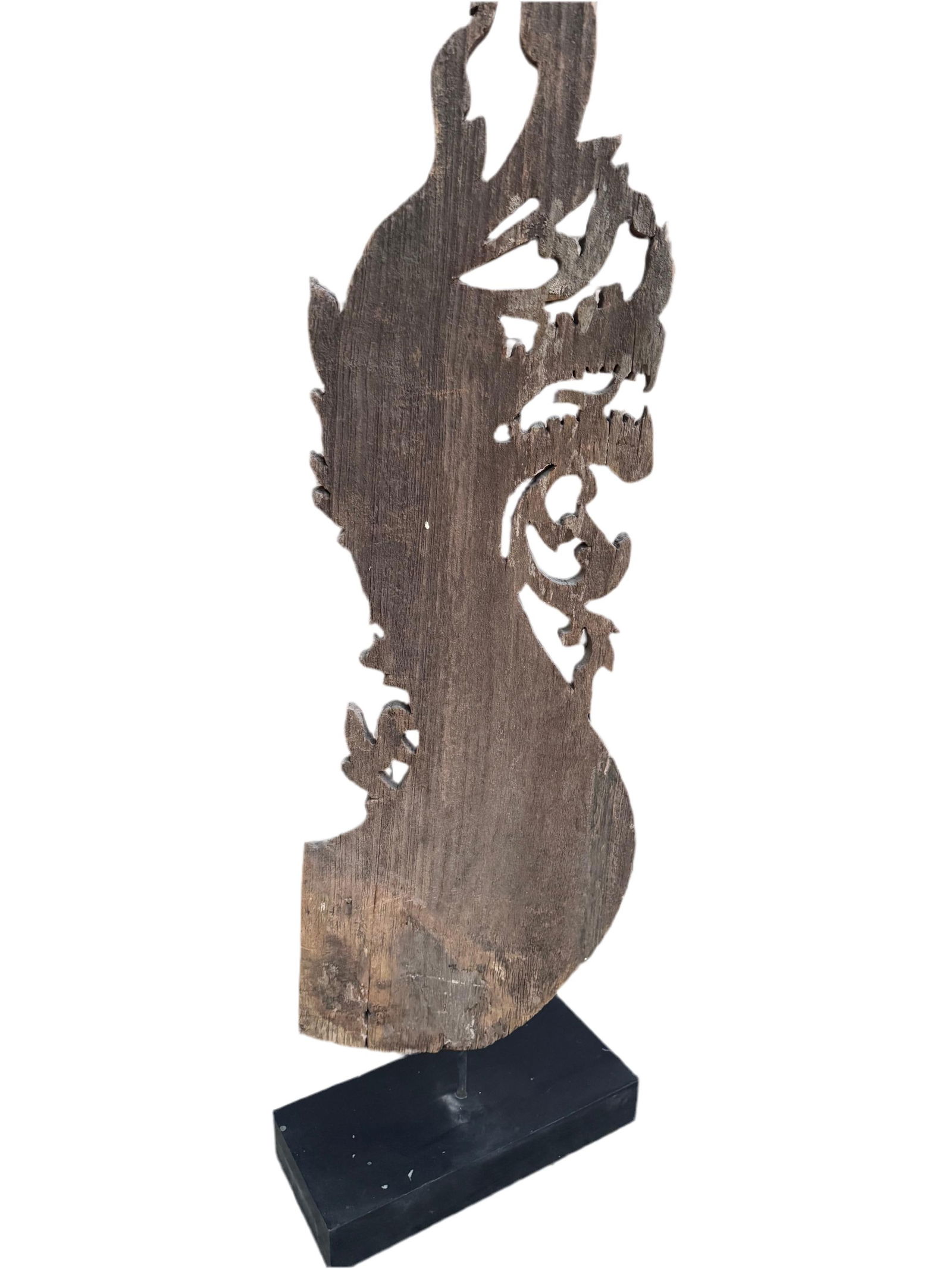 Antique Thai Naga Temple Finial - 2