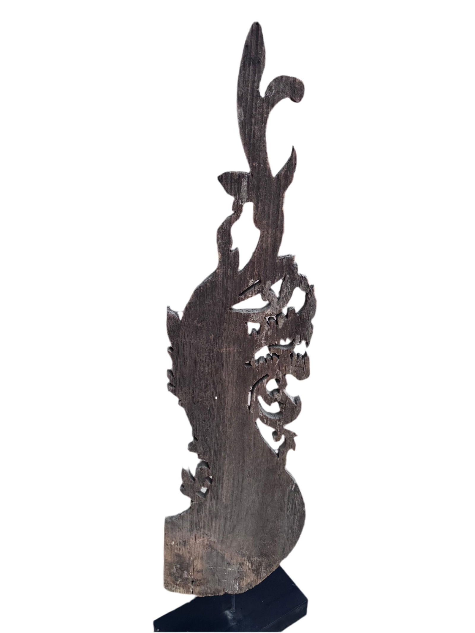 Antique Thai Naga Temple Finial - 4