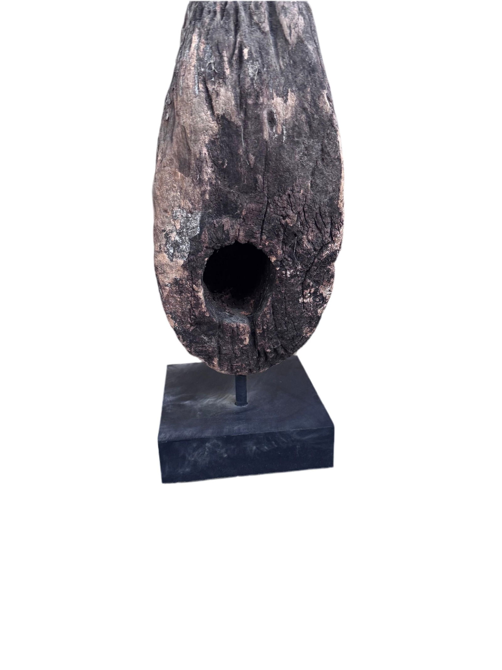 Antique Thai Naga Temple Finial with a Bell - 3