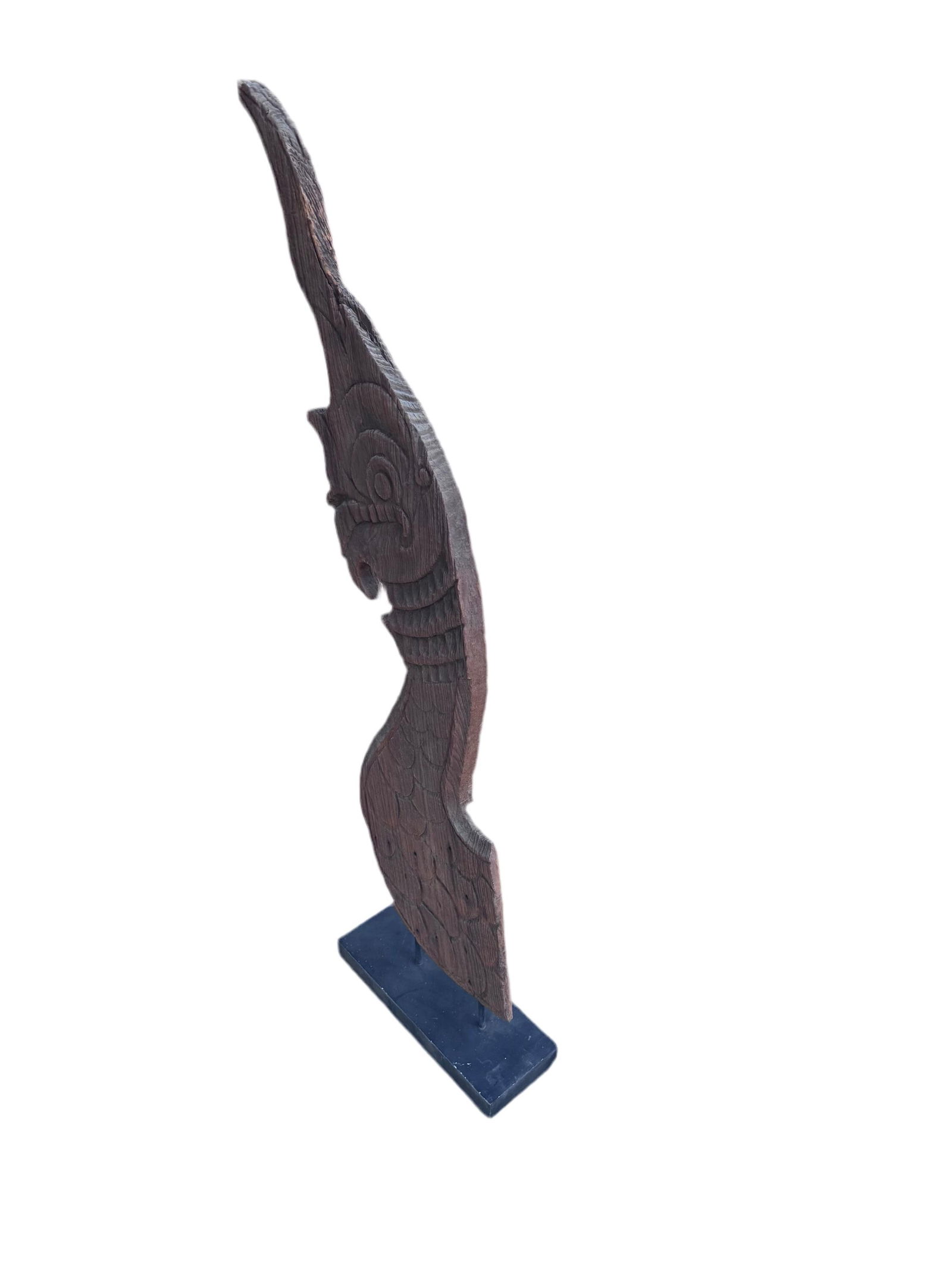 Antique Thai Naga Temple Finial - 4