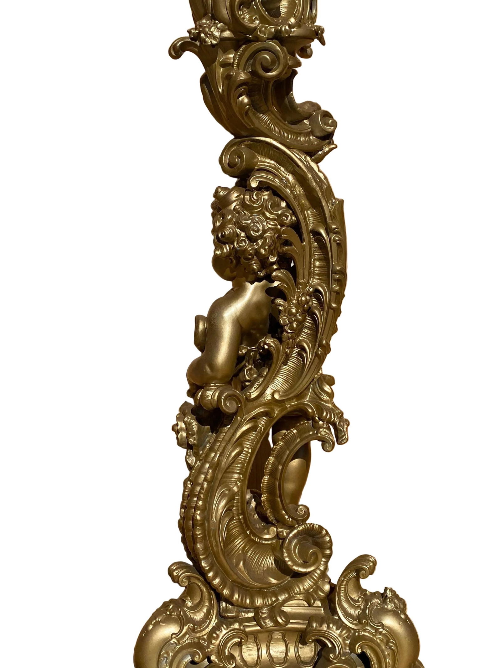 Vintage Italian Neoclassical Style Figural Pedestal Stand - 7