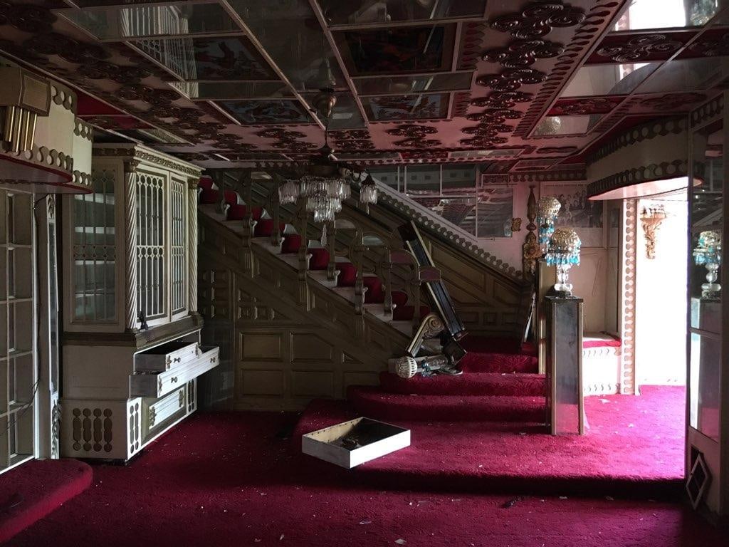 Antique Neoclassical Style Oversized Wall Sconces - Pair - 7