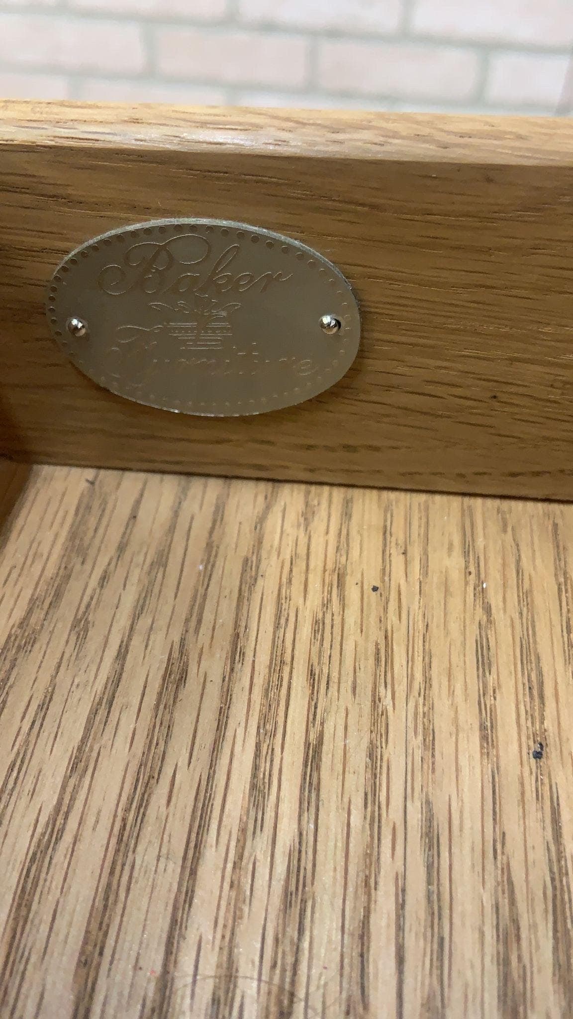 Vintage Biedermeier Style Side Table by Baker Furniture - 5