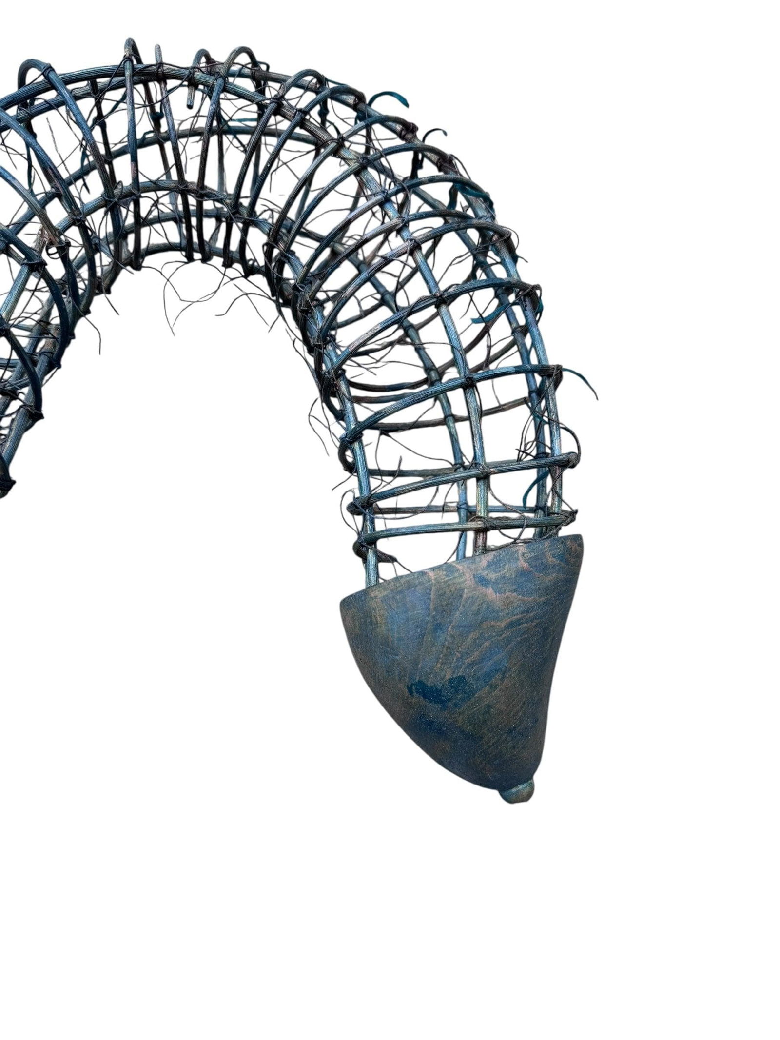 Abstract Mixed Media "Snakey" Sculpture by Donna Hapac - 2