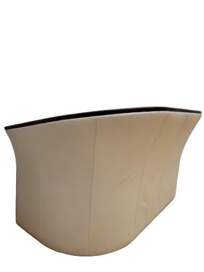 MCM Scandinavian Curved Loveseat Sofa by Ekornes - 5