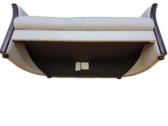 MCM Scandinavian Curved Loveseat Sofa by Ekornes - 7