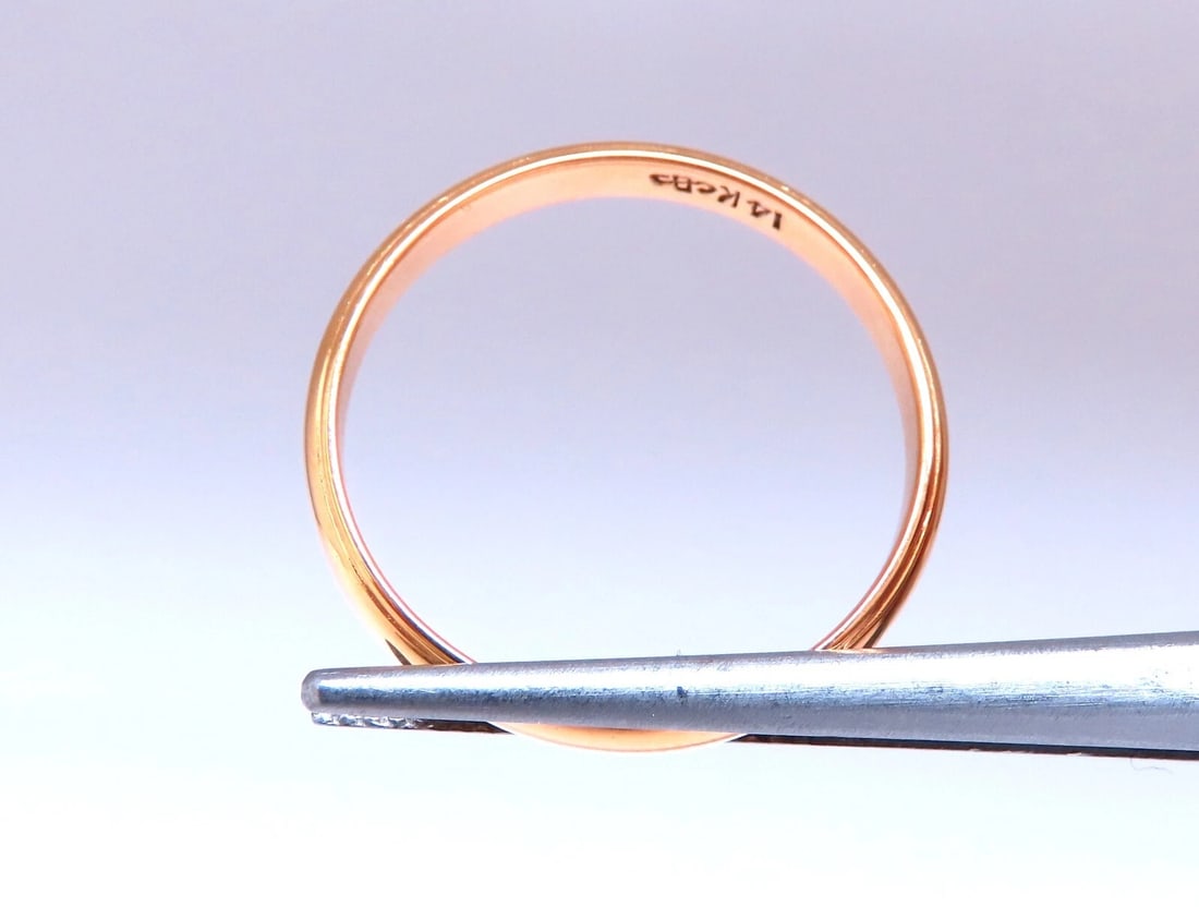 3.2mm Classic Band 14kt Gold 10.5 - 5