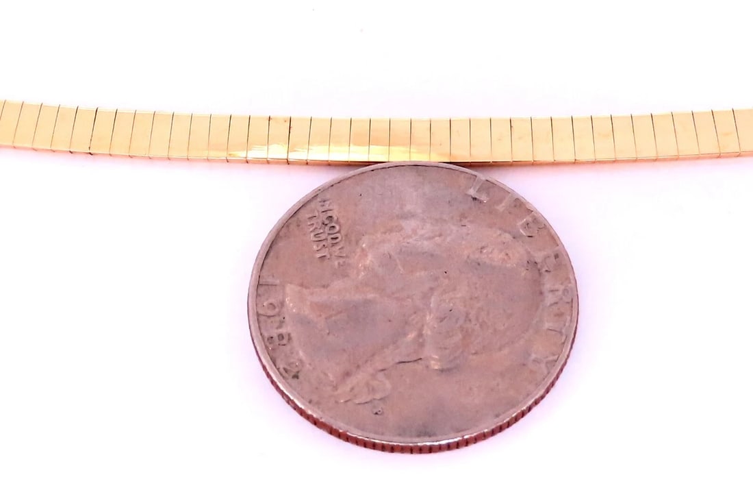 HerringBone 14kt Gold 3.8mm** - 5