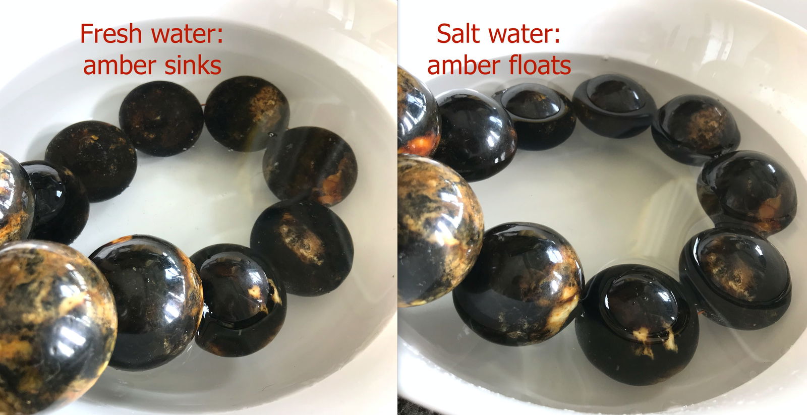 Unique and Stunning Amber Tesbih made from Round Amber beads - 2