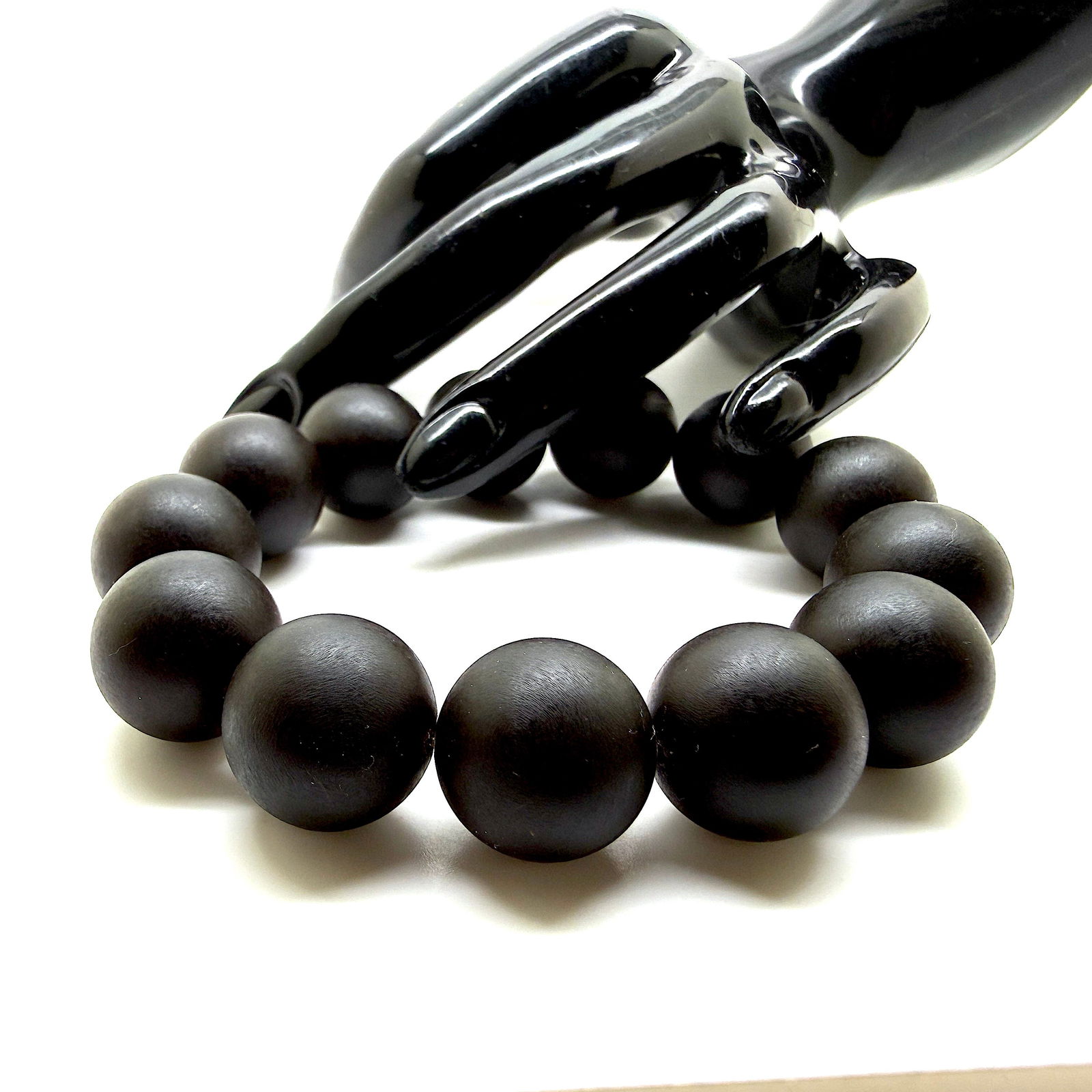 Unique and Exquisite Amber Bracelet made from Round Amber beads - 3