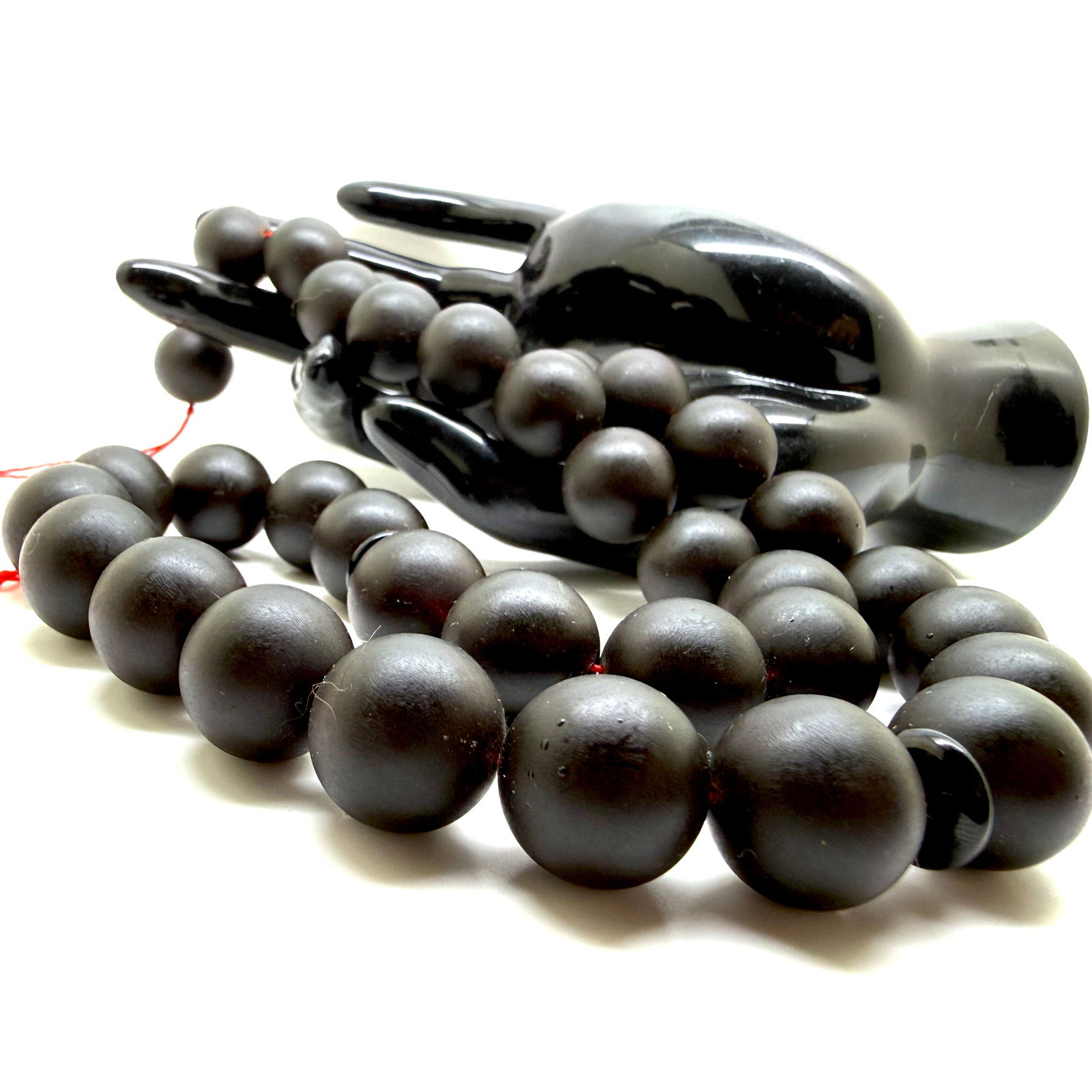 Outstanding Amber Tesbih made from Round Amber beads - 4