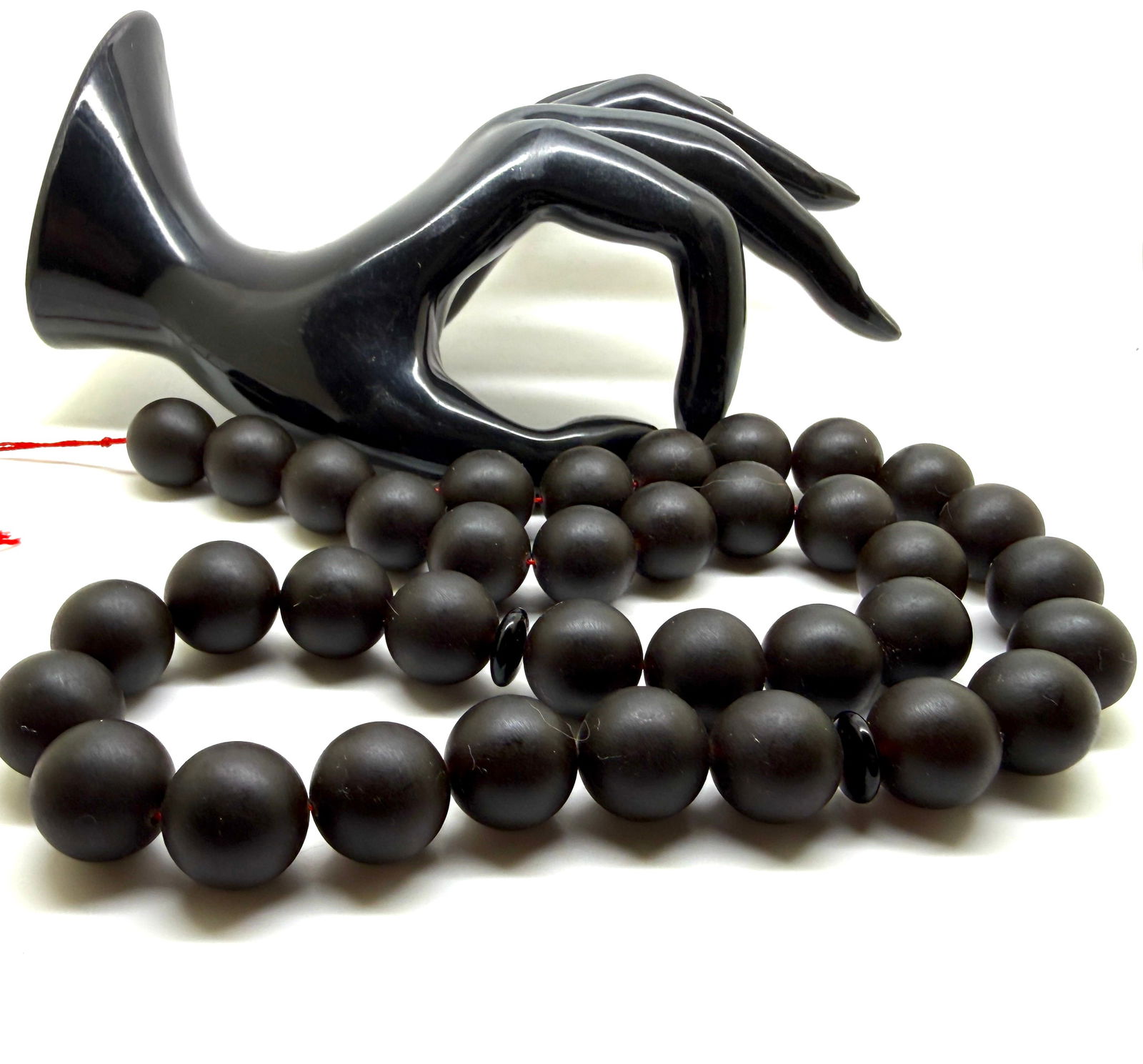 Outstanding Amber Tesbih made from Round Amber beads - 9