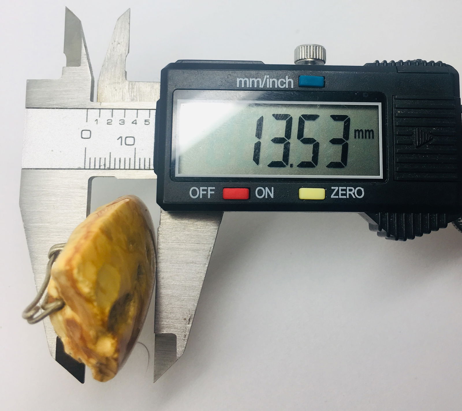 Impressive Unique Antique Amber Brooch - 8