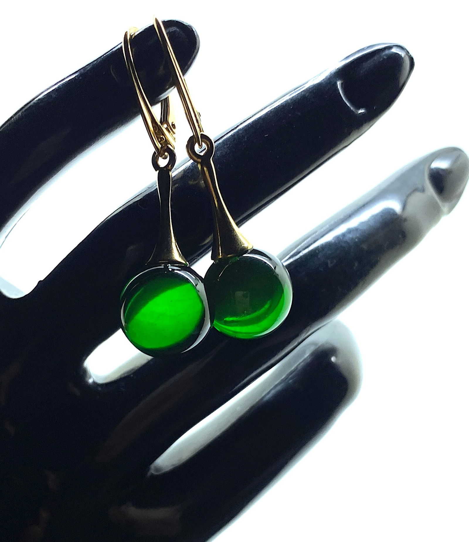 Exquisite Amber Earrings - 5