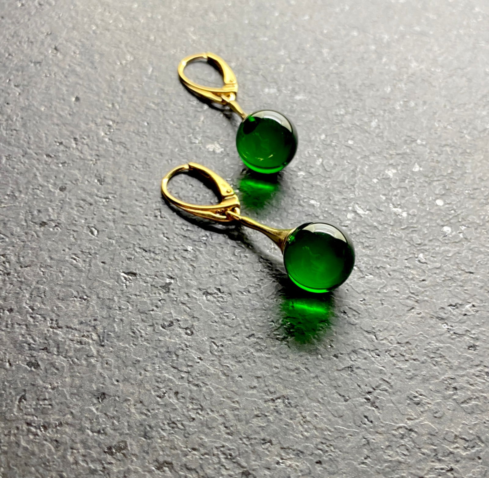 Exquisite Amber Earrings - 6