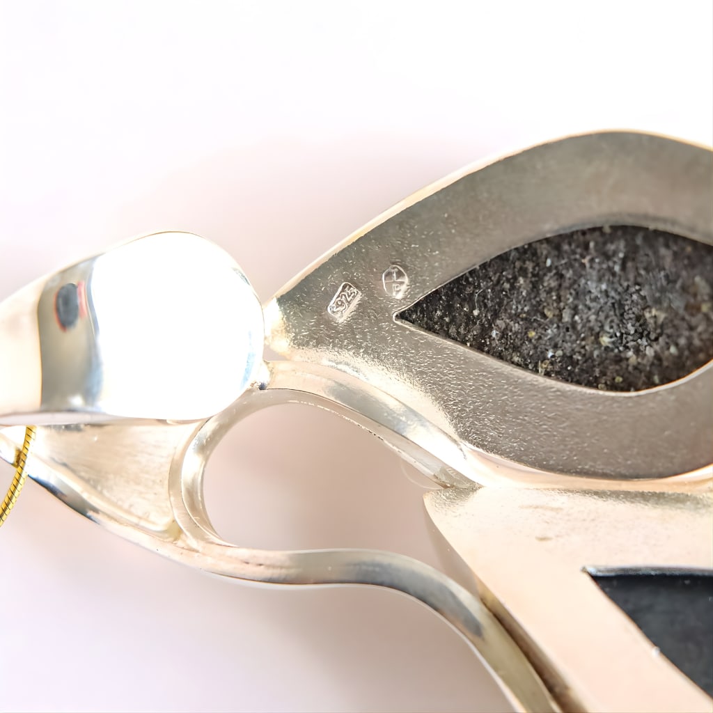 Tomosz Artszok Baltic Amber Necklace - Sterling Silver 14k Gold - 6