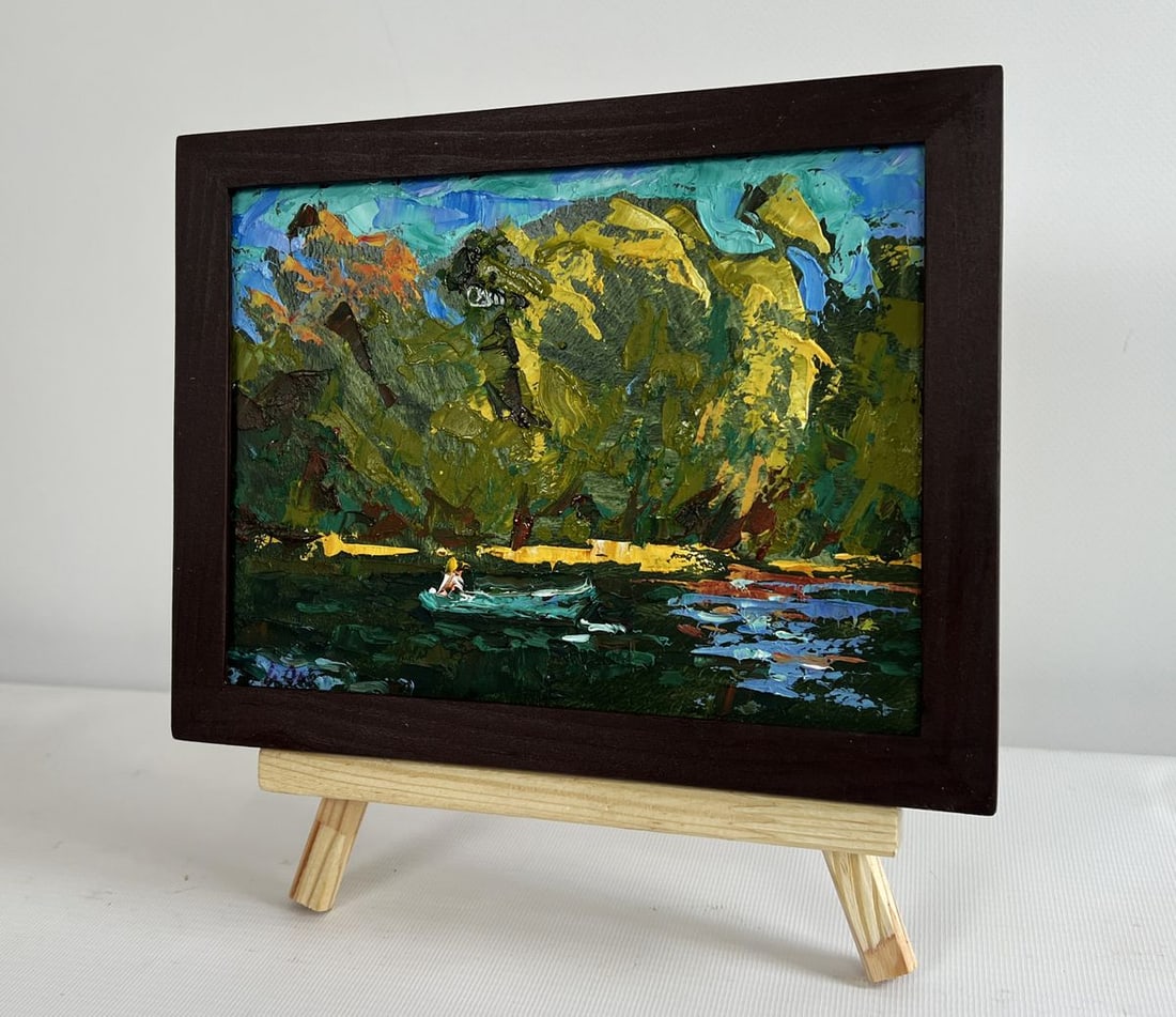 Oil painting Boating holidays Oksana Ivanyuk - 3