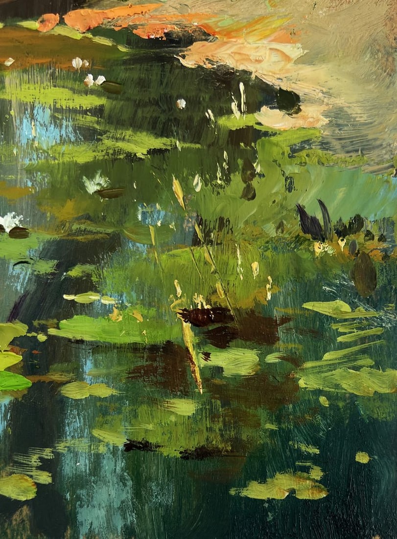 Oil painting Fisherman's boat Yuriy Suprunchuk - 9