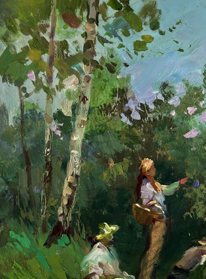 Oil painting Fishermen on the shore Yuriy Suprunchuk - 4