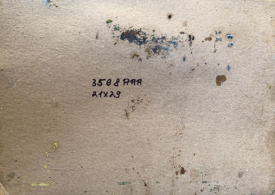 Oil painting City park with a lake Leonid Maistrenko - 12