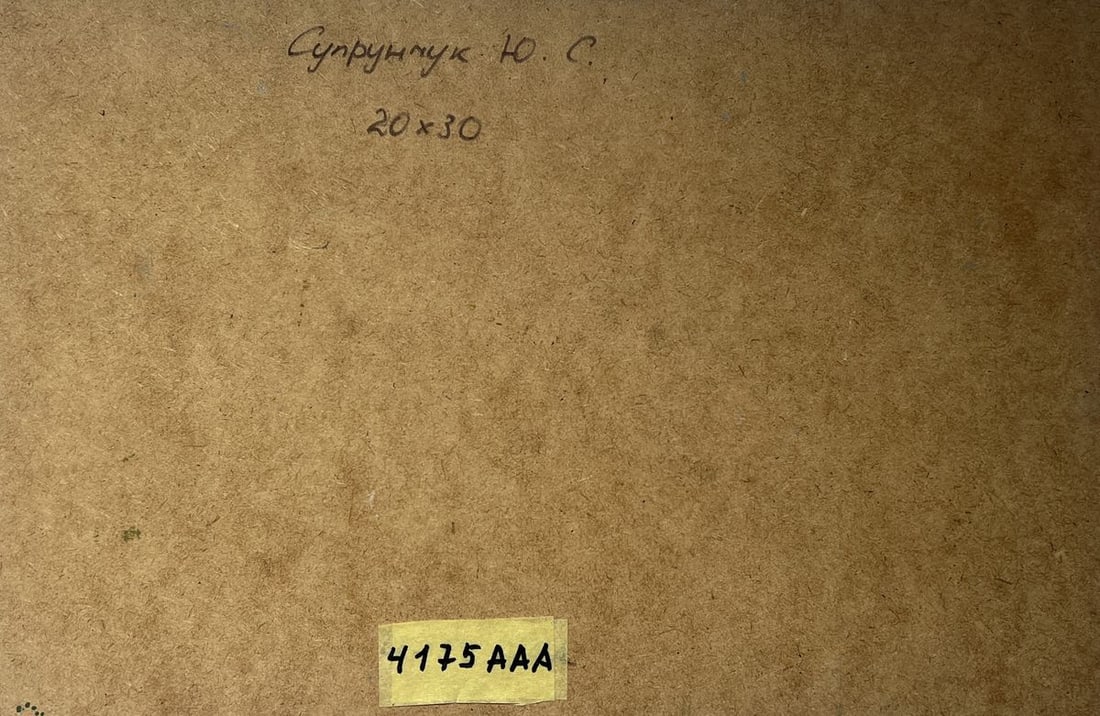 Oil painting There is a lake behind the village Yuriy Suprunchuk - 10