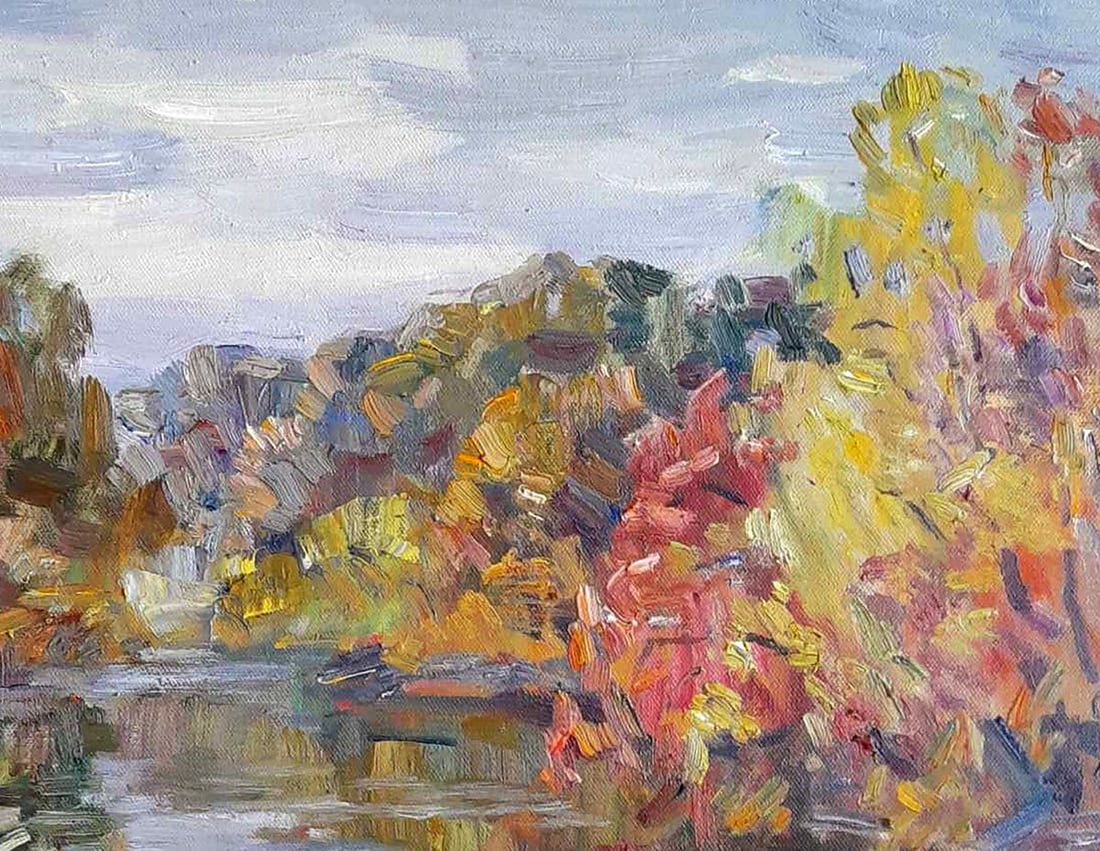 Oil painting Fishing Ivan Kovalenko - 3