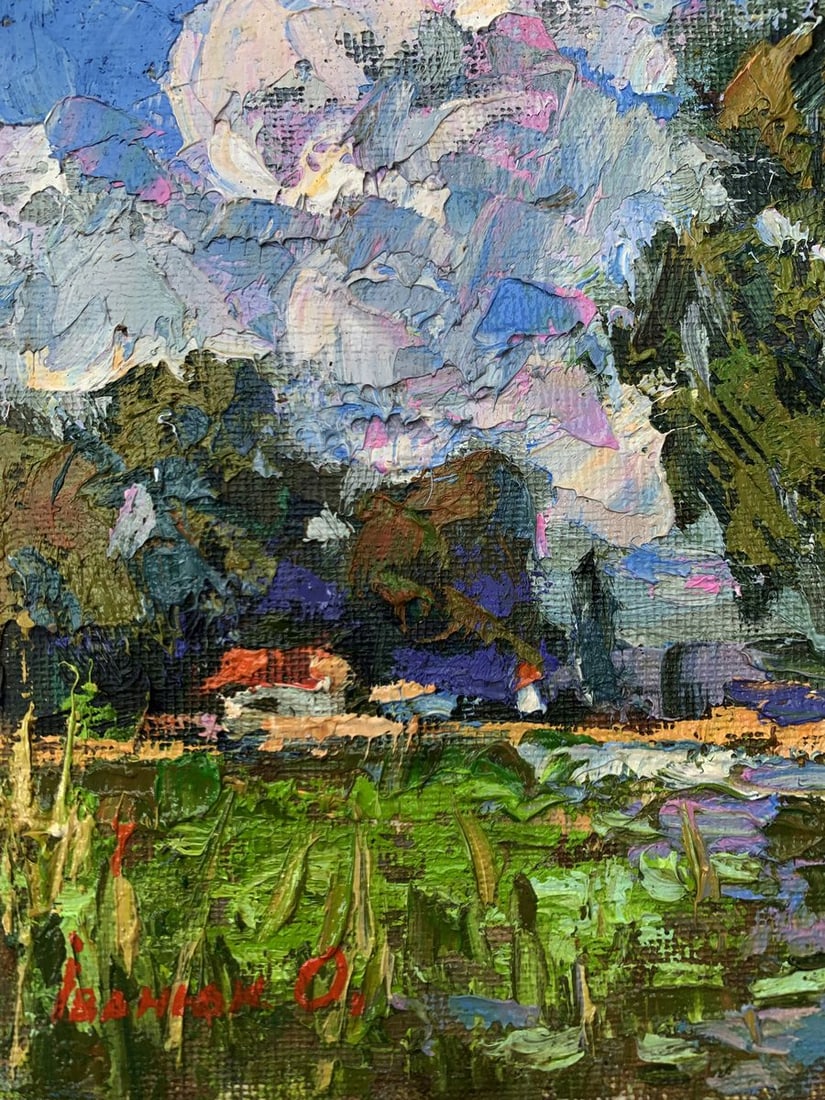 Oil painting Boating holidays Kalenyuk Alex - 4