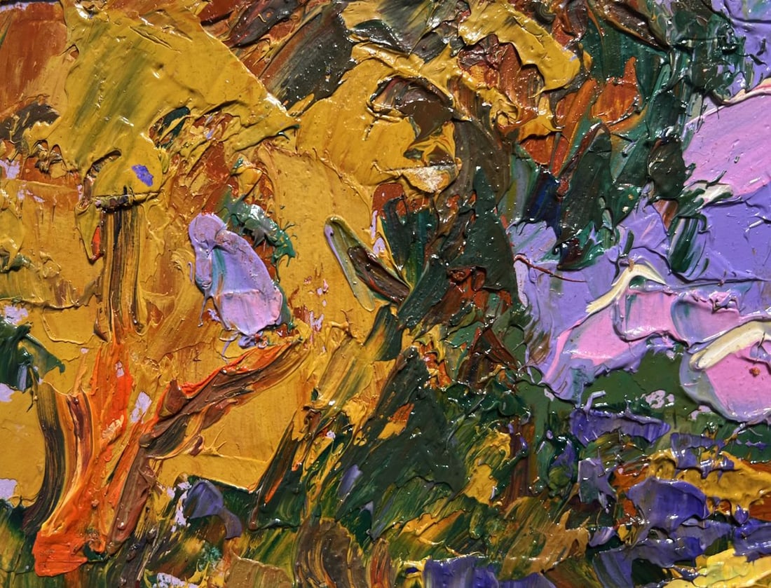 Oil painting Solitude in nature Alex Kalenyuk - 4