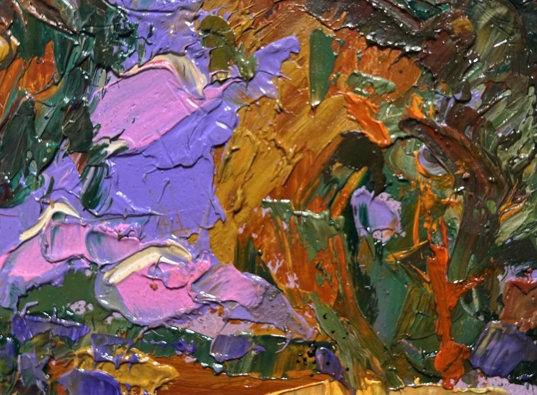 Oil painting Solitude in nature Alex Kalenyuk - 5