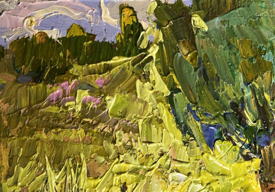 Oil painting Summer boat vacation Alex Kalenyuk - 9