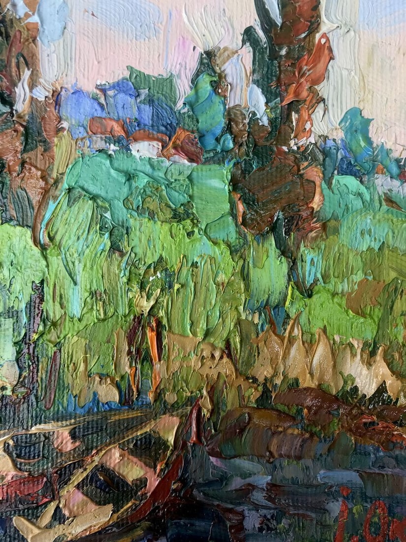 Oil painting Backwater Oksana Kalenyuk - 10