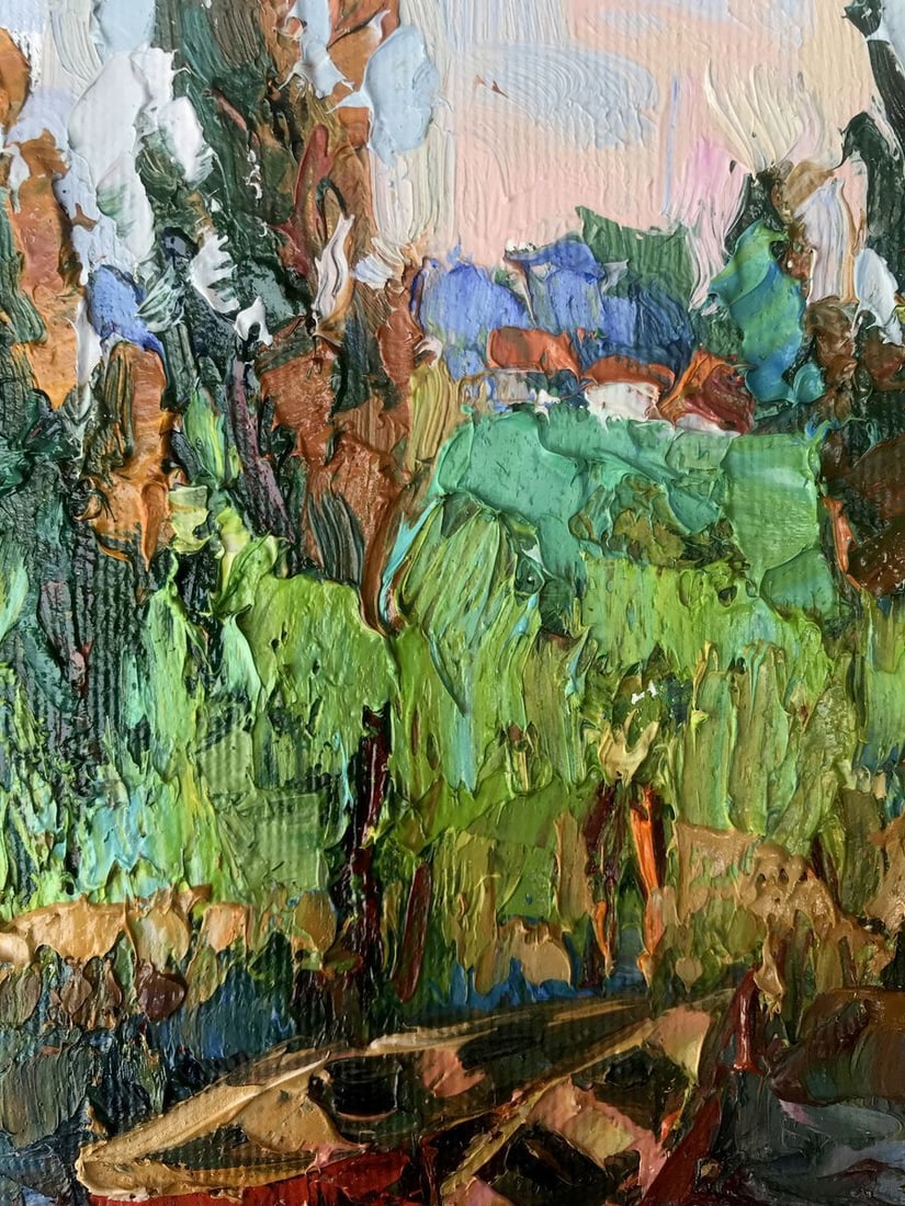 Oil painting Backwater Oksana Kalenyuk - 4