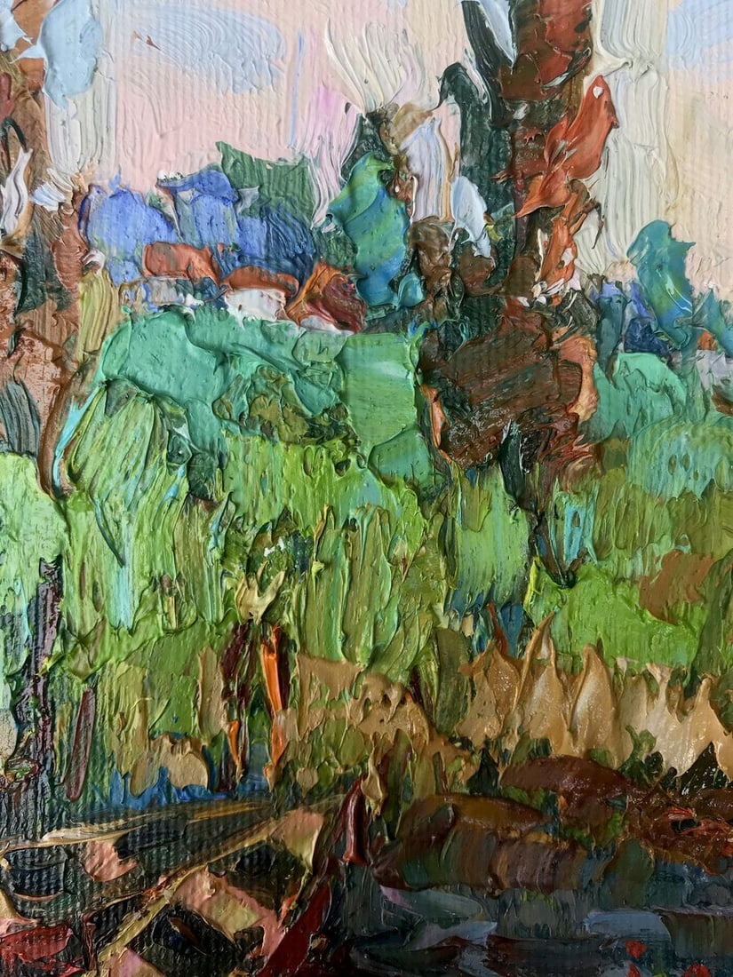 Oil painting Backwater Oksana Kalenyuk - 5