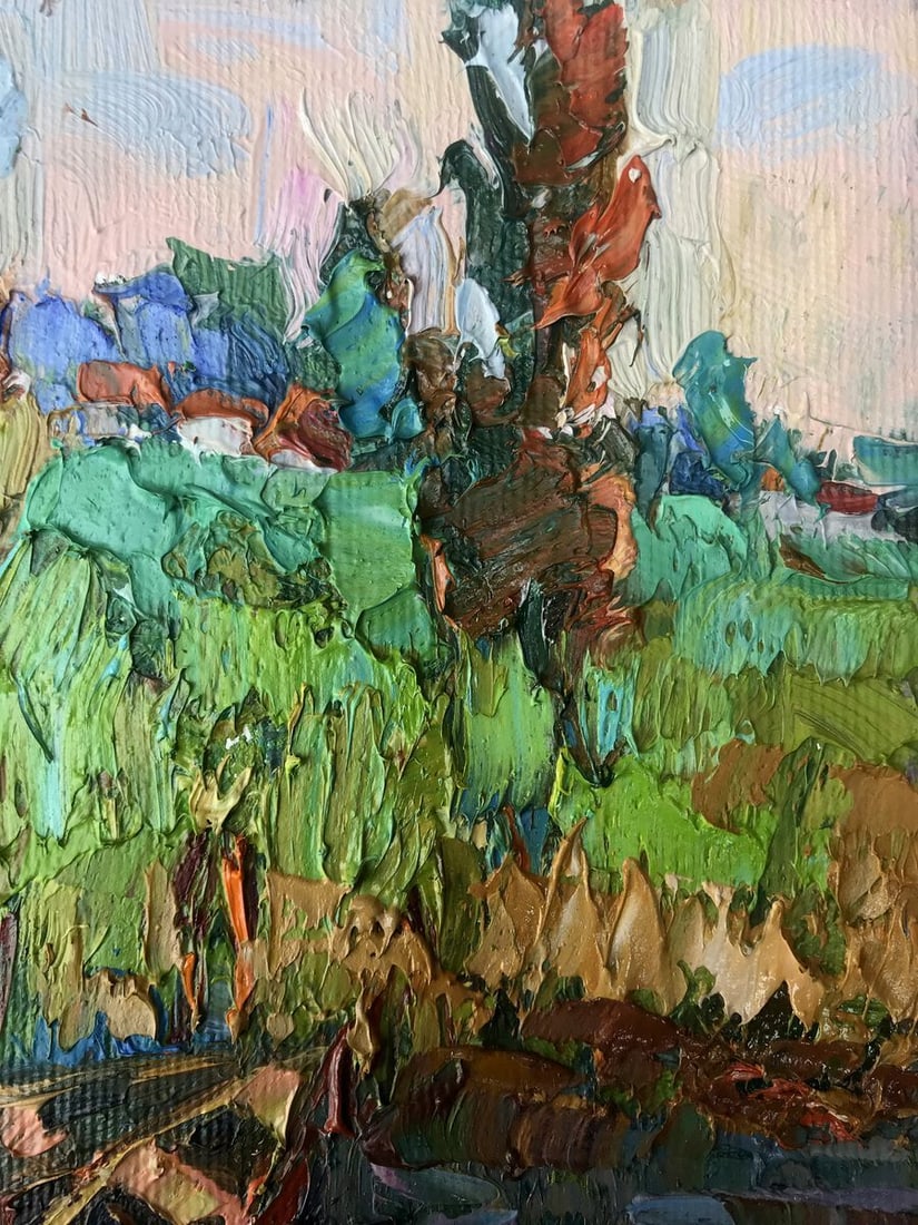 Oil painting Backwater Oksana Kalenyuk - 6