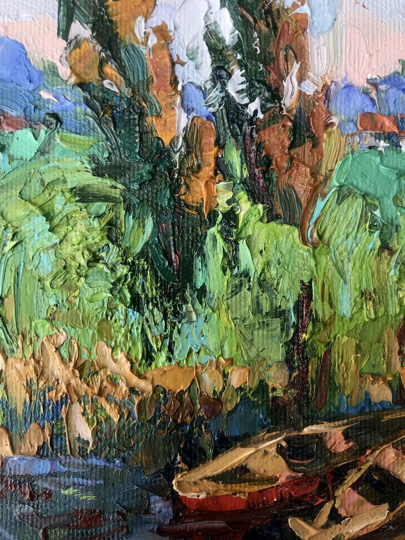 Oil painting Backwater Oksana Kalenyuk - 8