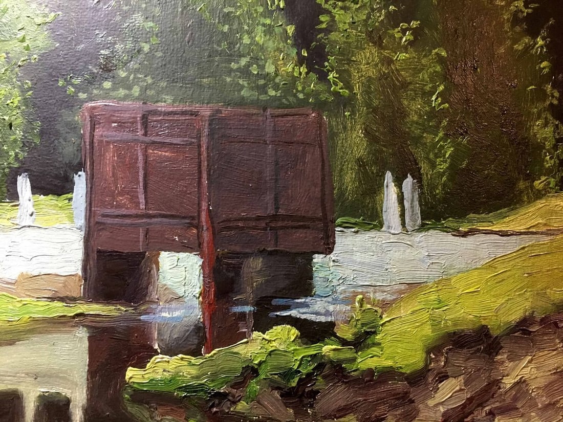 Gateway to the lake oil painting Yaroshenko Nikolai Alexandrovich - 3