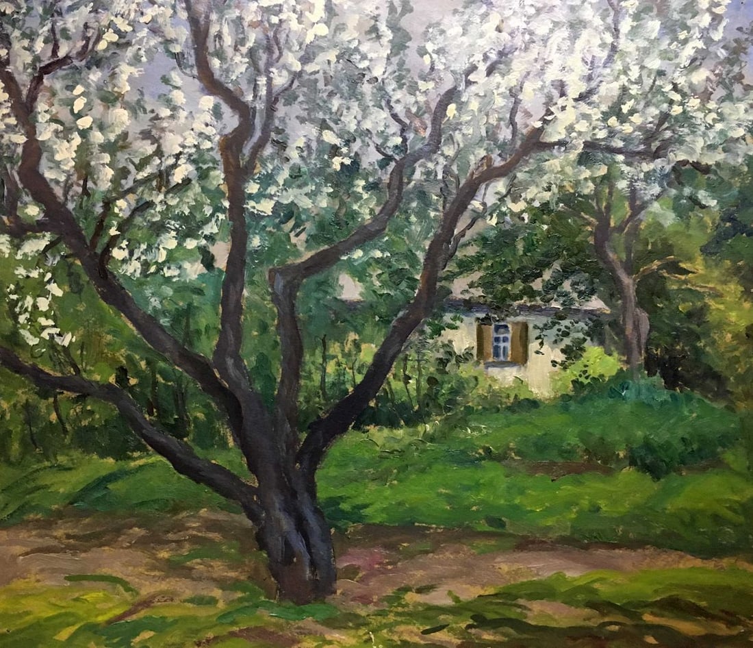 Oil double painting Seasons of the Year A. Cherkas - 5