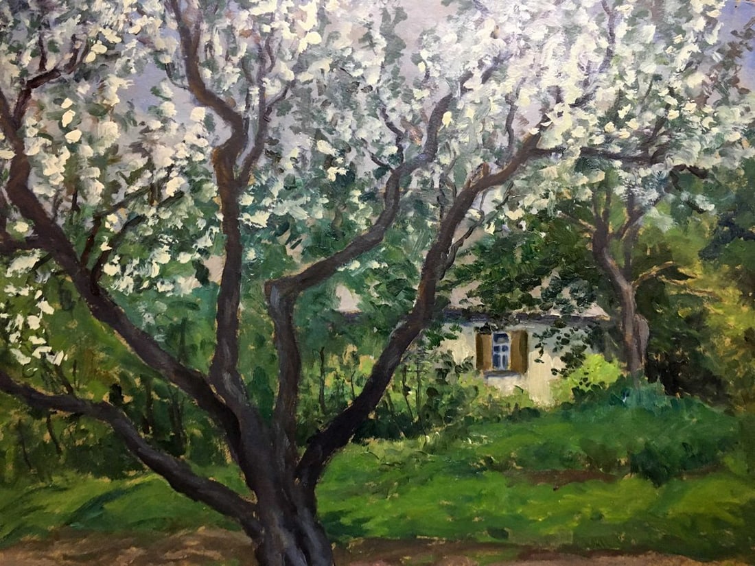 Oil double painting Seasons of the Year A. Cherkas - 7