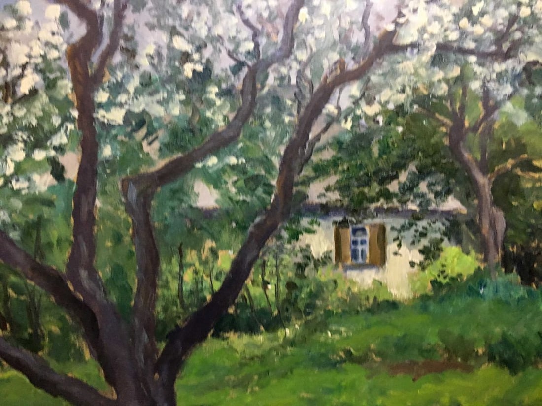 Oil double painting Seasons of the Year A. Cherkas - 8