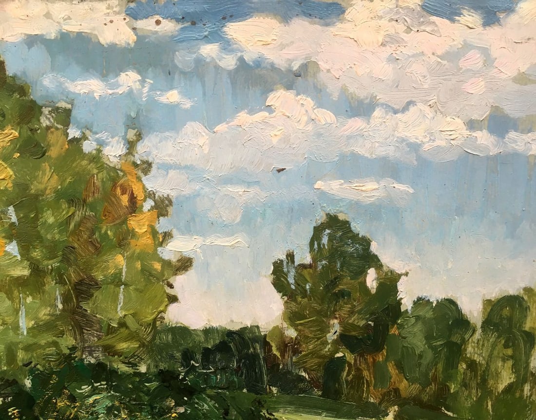 Oil painting Smell summer Alexander Georgievich Cherkas - 5