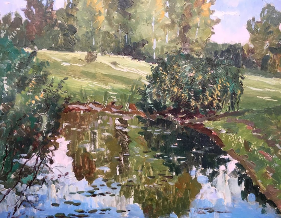 Oil painting Smell summer Alexander Georgievich Cherkas - 6