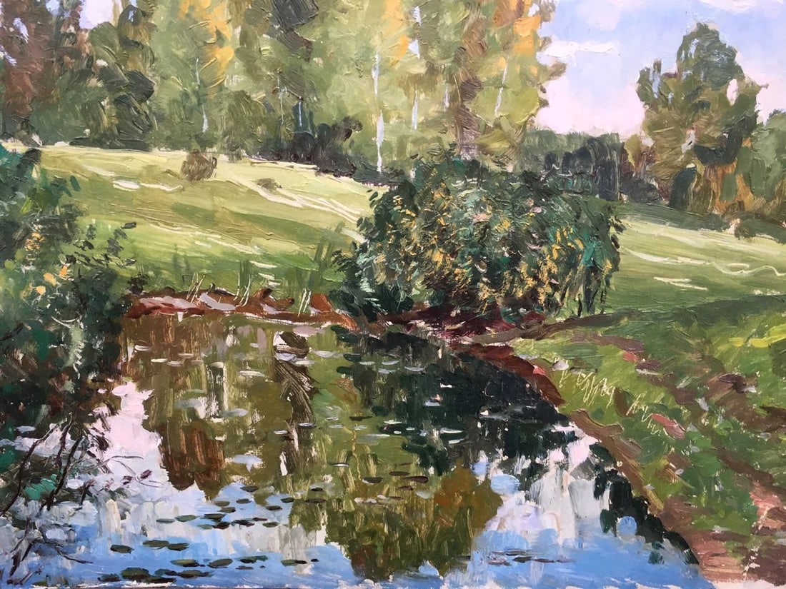 Oil painting Smell summer Alexander Georgievich Cherkas - 7