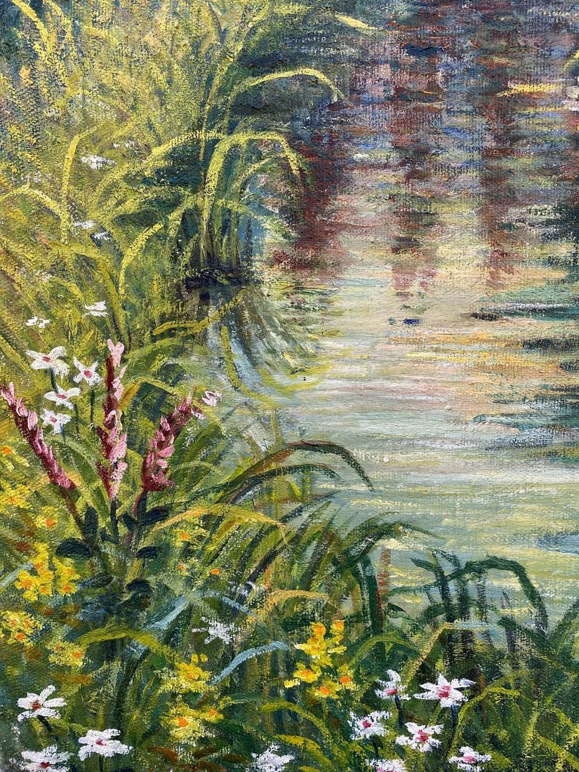 Oil painting Natural landscape Unknown artist - 8