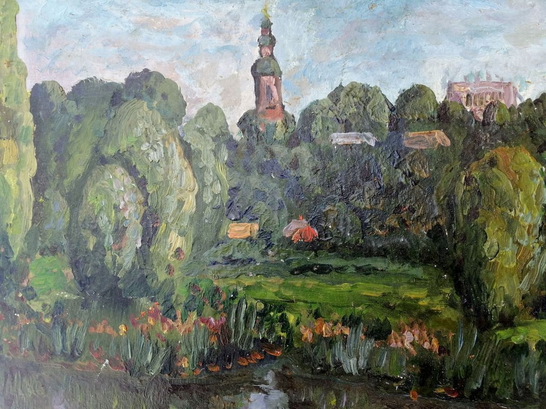 Oil painting Ducks in the lake Yalovenko Alexander Ivanovich - 6