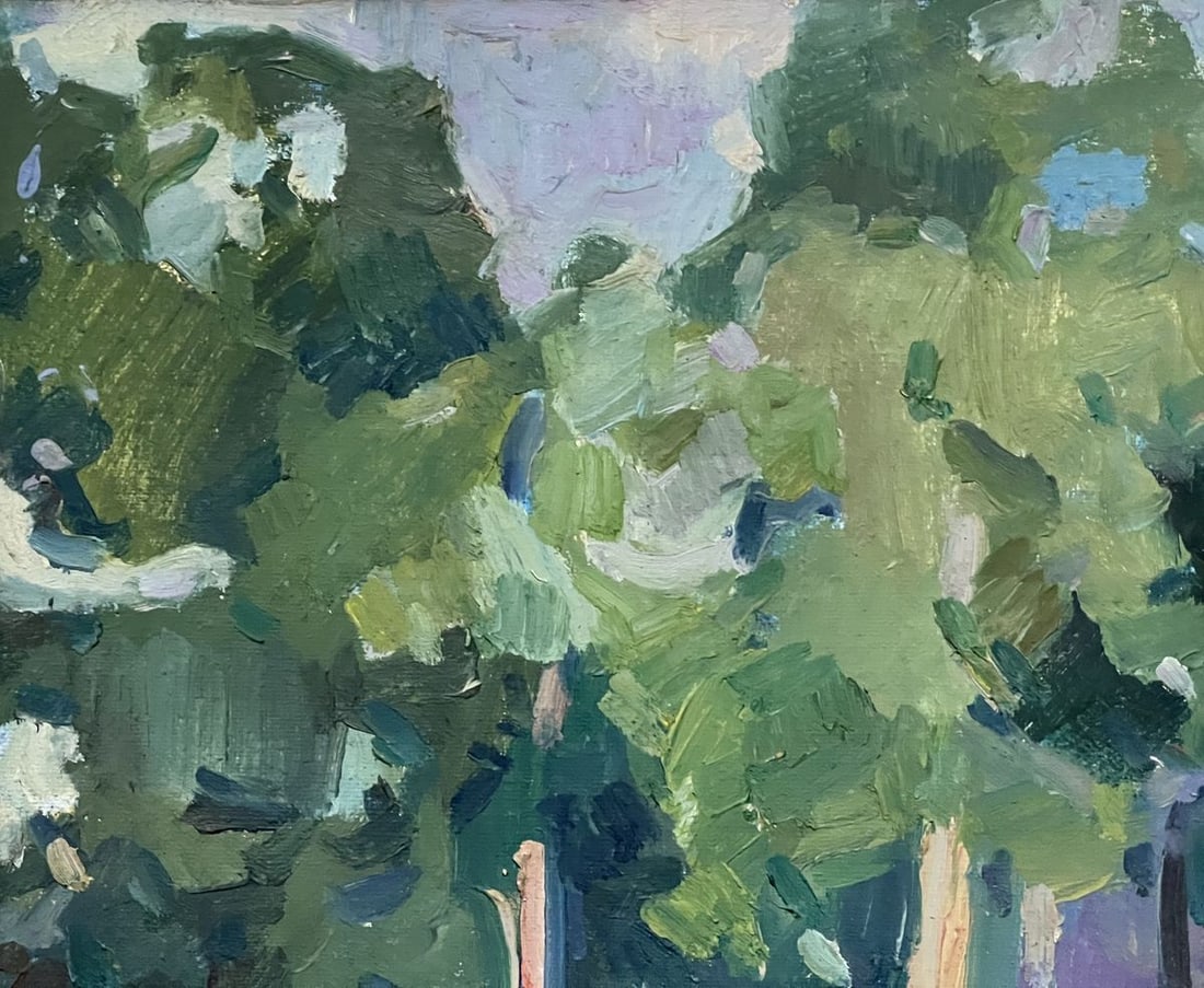 Oil painting coolness Peter Tovpev - 2