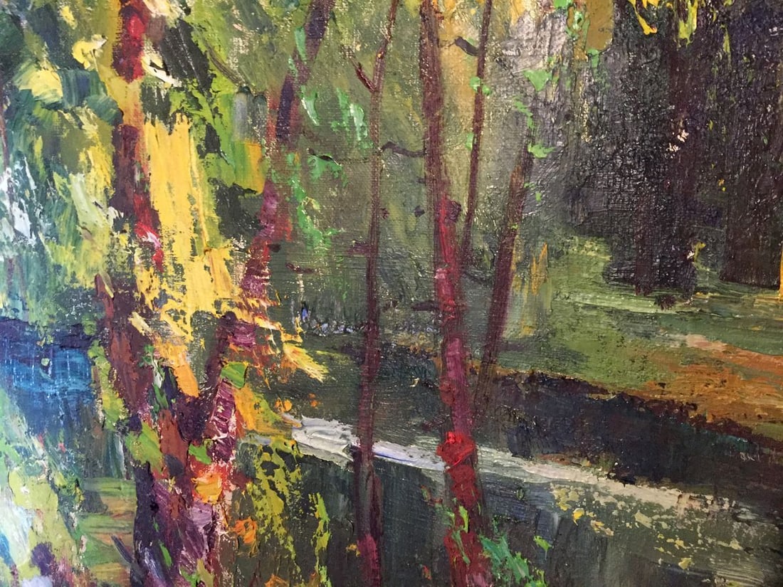 Oil painting Forest Titko Stepan Ilich - 2