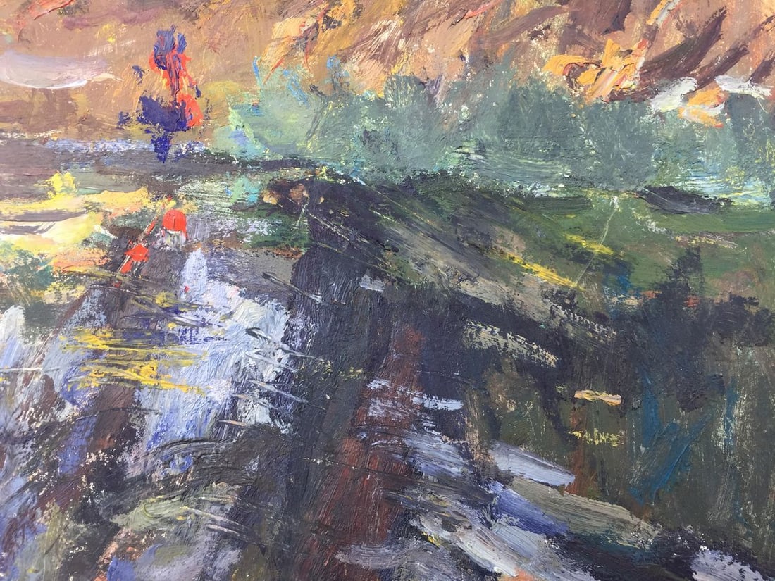 Oil painting Autumn Petrashevsky Stanislav Vasilievich - 9