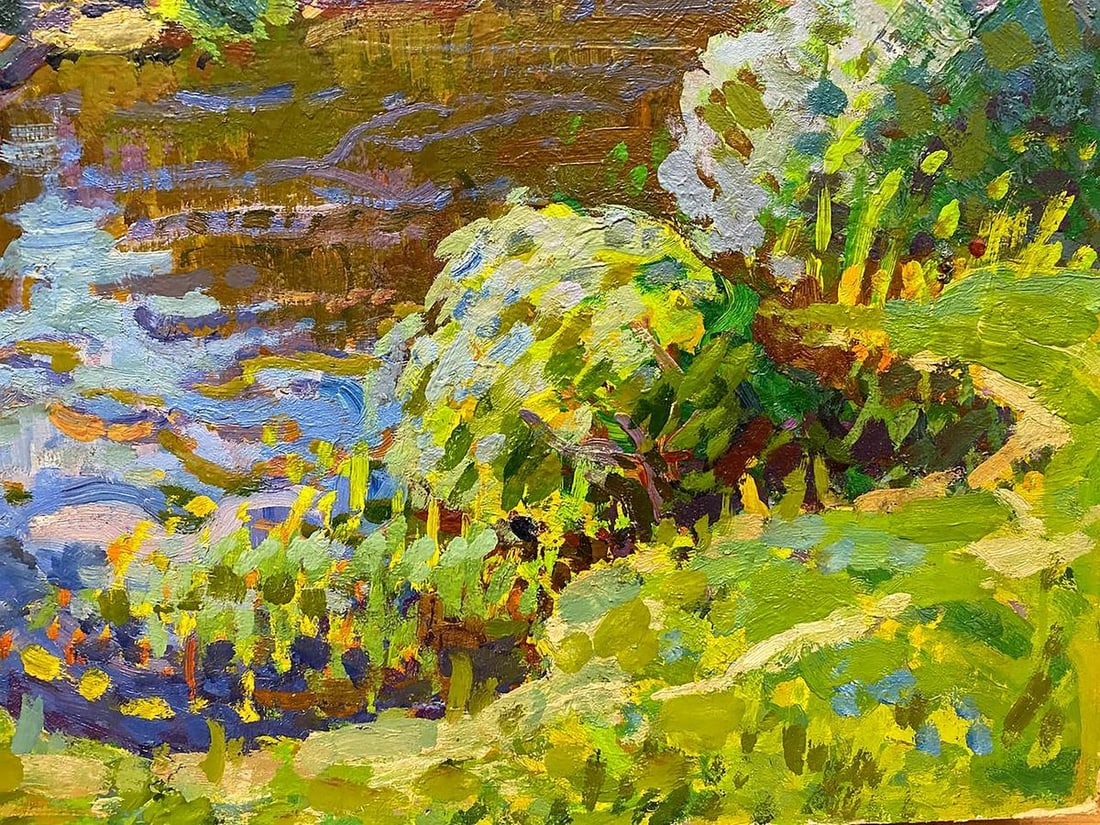 Oil painting Summer day Ruban Grigory Savelyevich - 5