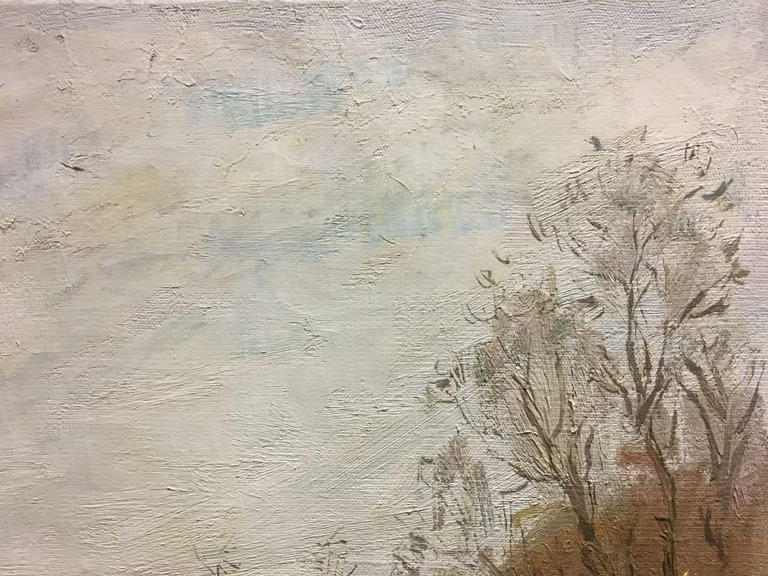 Oil painting Swamp landscape Grigoryev Sergey Alekseevich - 4